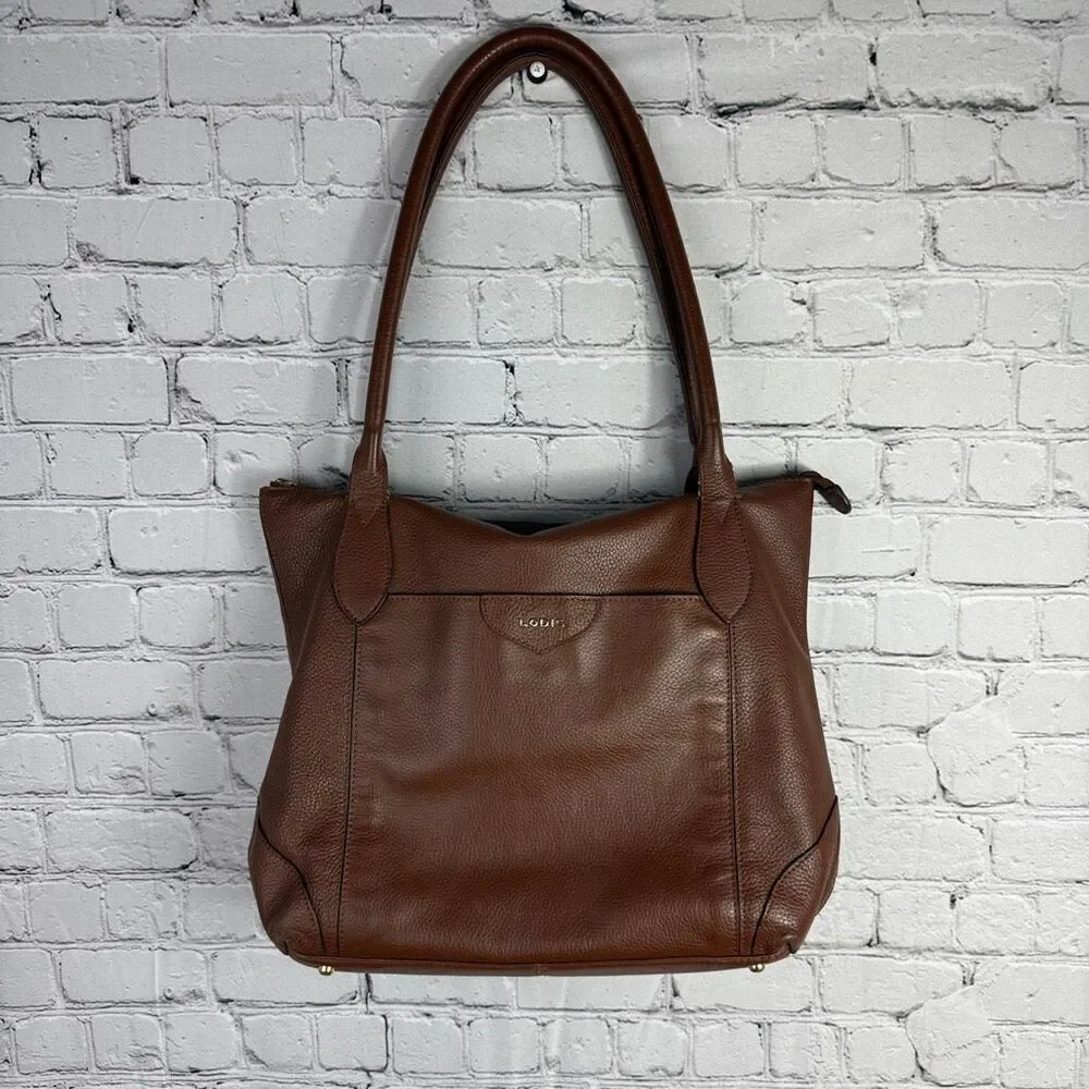 Lodis Sierra Leather Travel Tote Bag